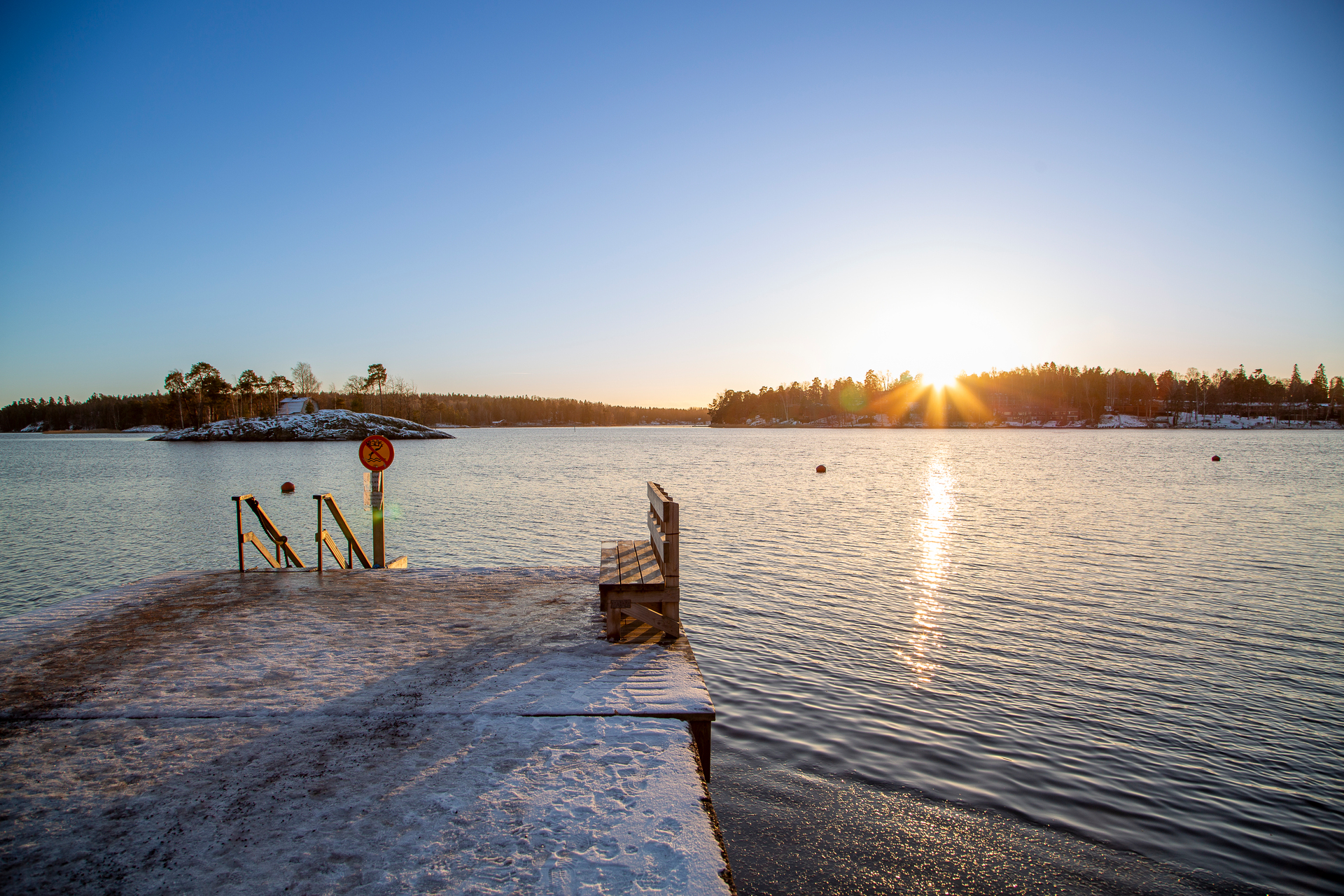 Kuva toimipisteestä: Marjaniemen talviuintipaikka (Meriuimarit)