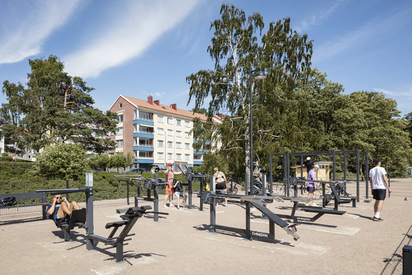 Kuva toimipisteestä: Lauttasaaren uimaranta / Ulkokuntosali