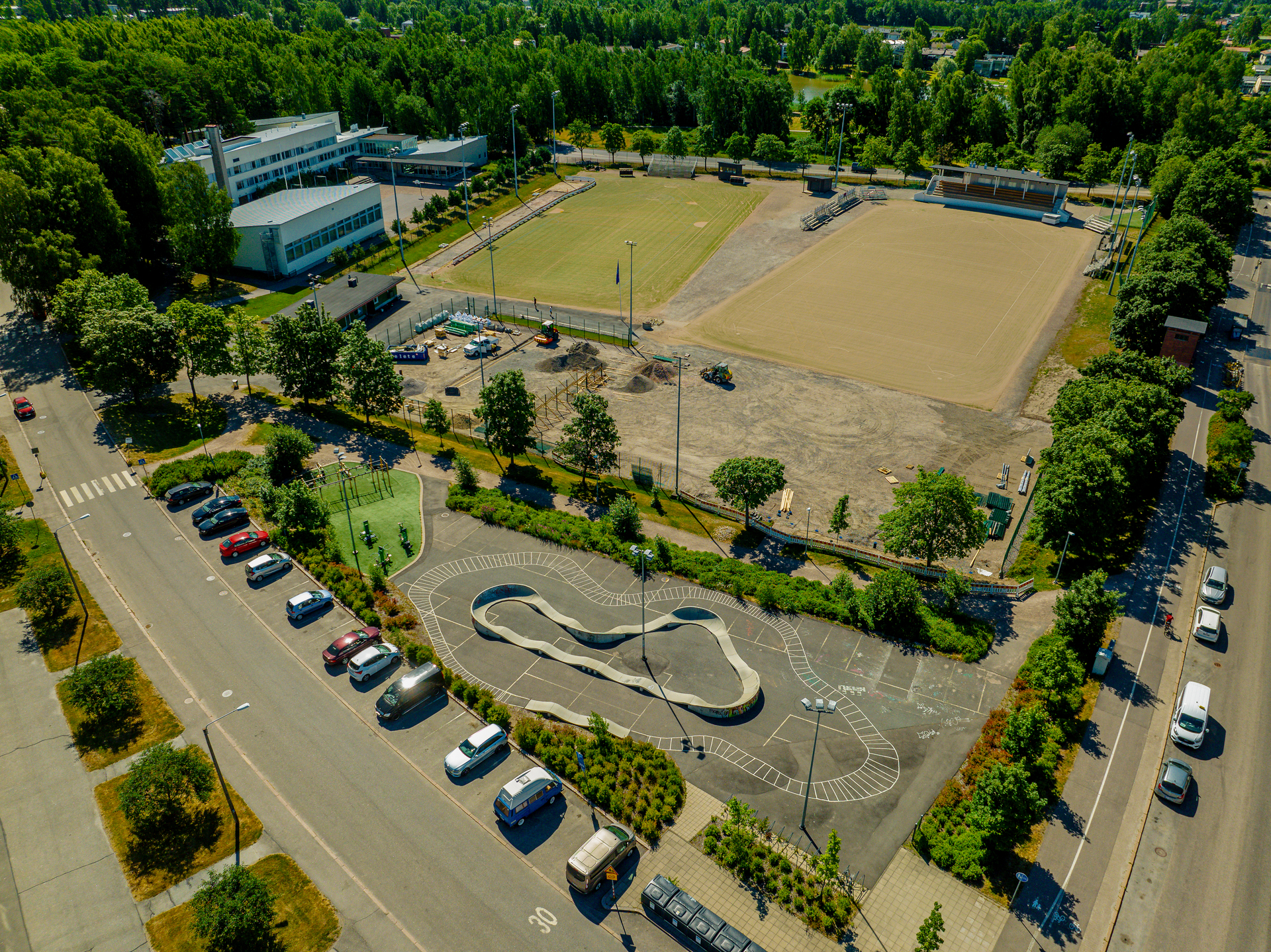 Picture of service point: Roihuvuori sports park
