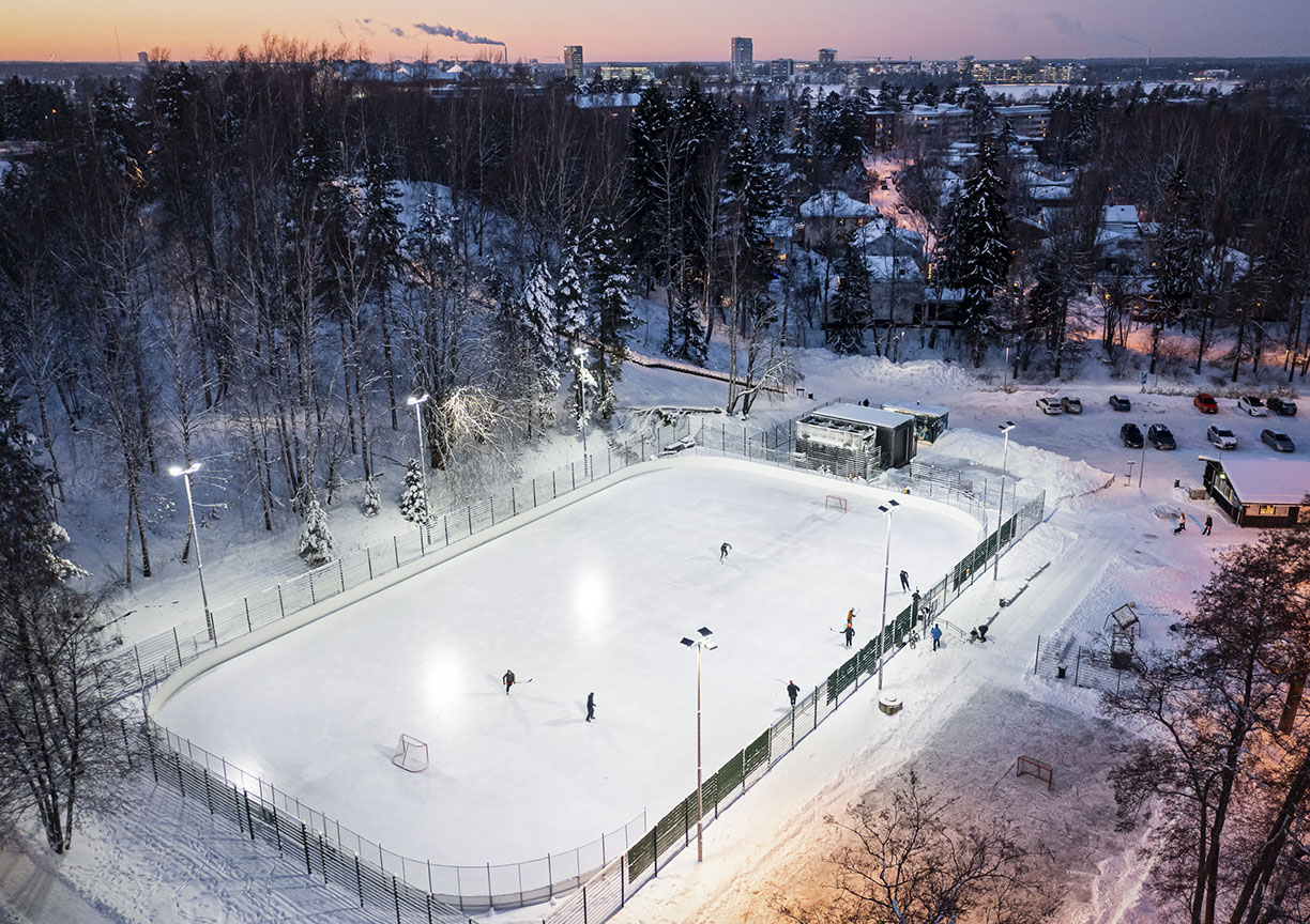 Picture of service point: Lauttasaari sports park / Artificial ice rink