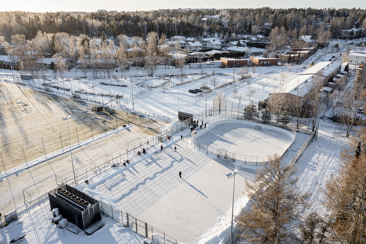 Kuva toimipisteestä: Laajasalon liikuntapuisto / Luistelukenttä