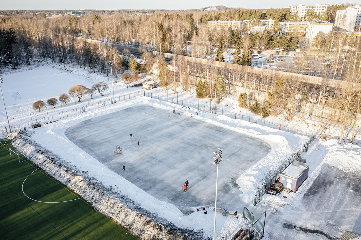 Kuva toimipisteestä: Lassilan liikuntapuisto / Luistelukenttä