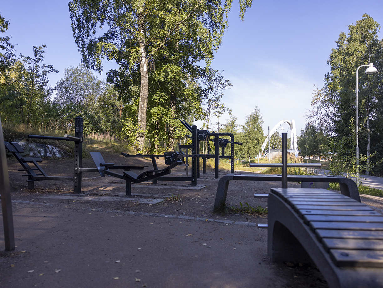 Kuva toimipisteestä: Uimastadion kuntorata / Ulkokuntoilupaikka (Pohjoinen stadiontie)
