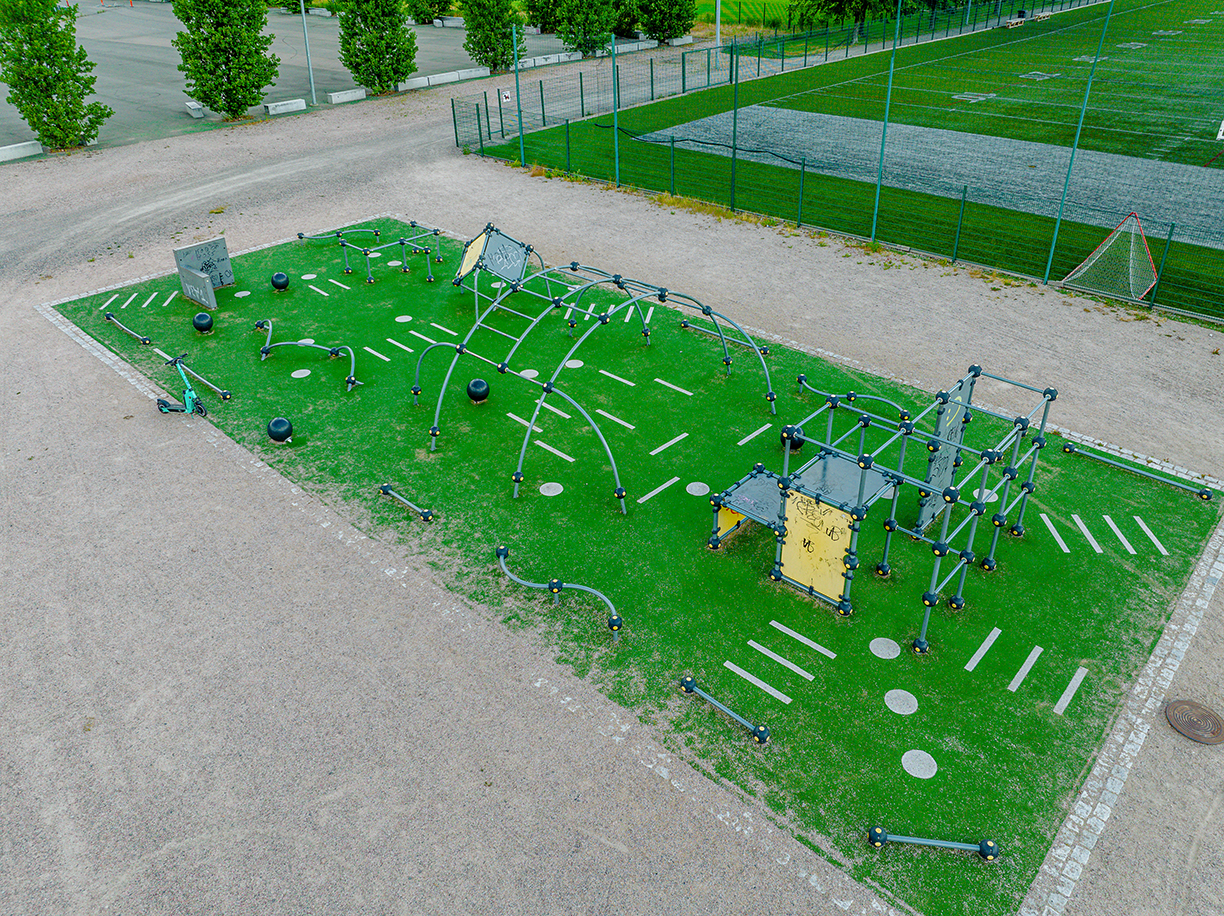 Kuva toimipisteestä: Käpylän liikuntapuisto / Parkour-alue