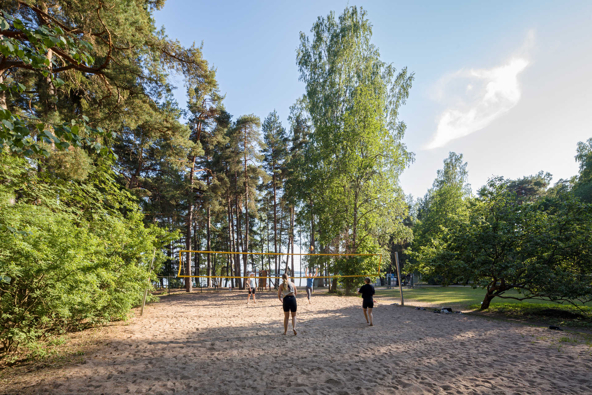 Kuva toimipisteestä: Ison Kallahden uimaranta / Beachvolleykenttä