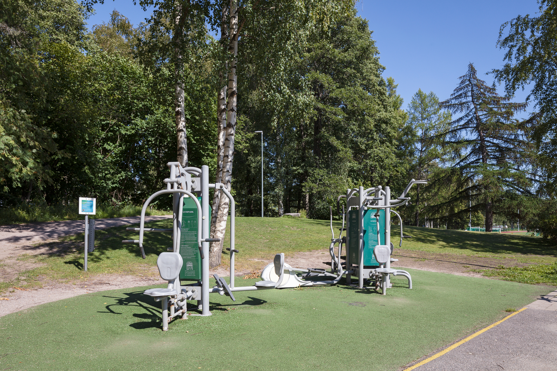Kuva toimipisteestä: Lauttasaaren liikuntapuisto / Ulkokuntoilupaikka