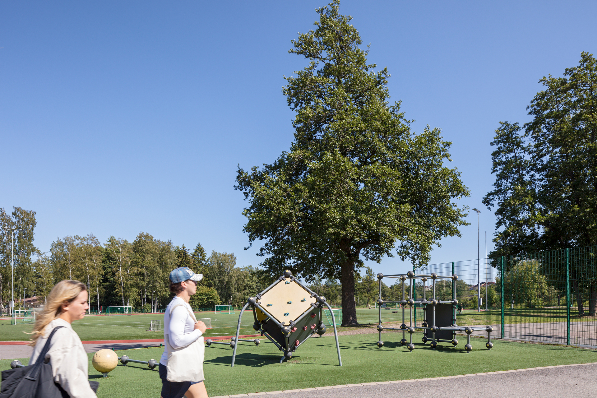 Picture of service point: Lauttasaari sports park / Local exercise place