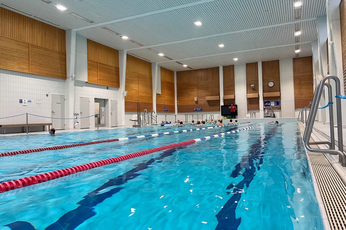 Bild av verksamhetsställetUrheiluhallit Kontula / Gårdsbacka simhall